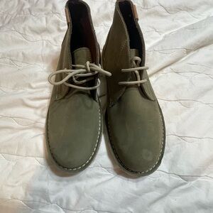 Women's Olive Chukka Boots